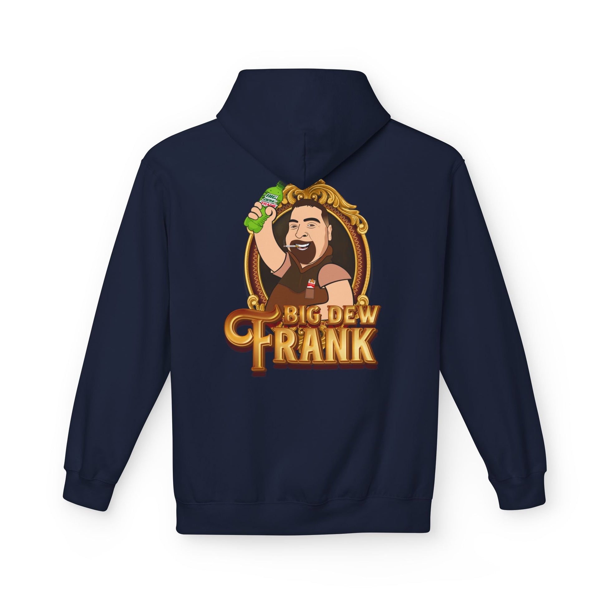 Big Dew Frank Double Logo Hoodie *GILDAN*